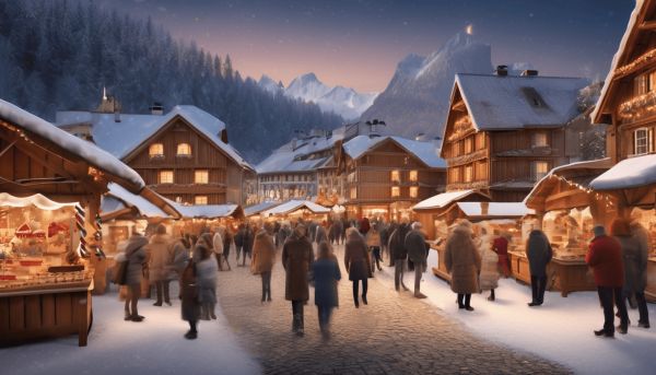 Visiter les marchés de Noël en Haute-Savoie pour une expérience festive